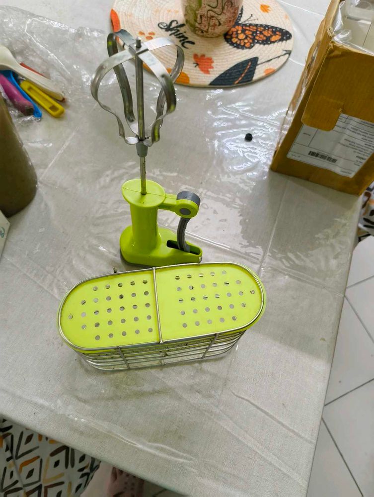 Manual hand blender and Utensil Holder Set