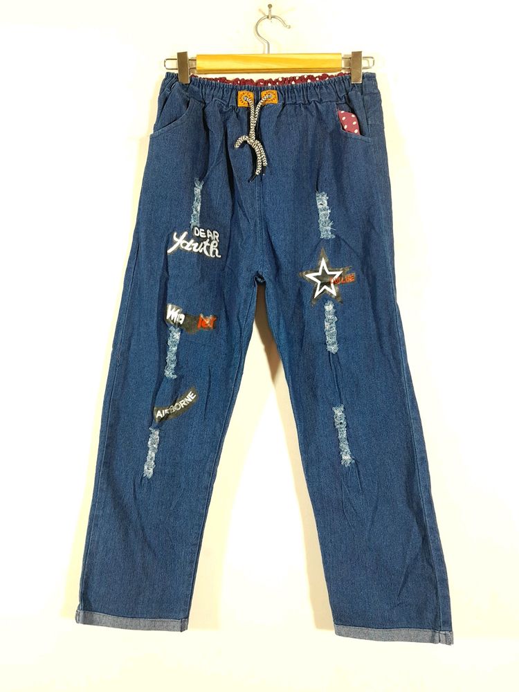 Blue Casual Denim Jeans (Women's)