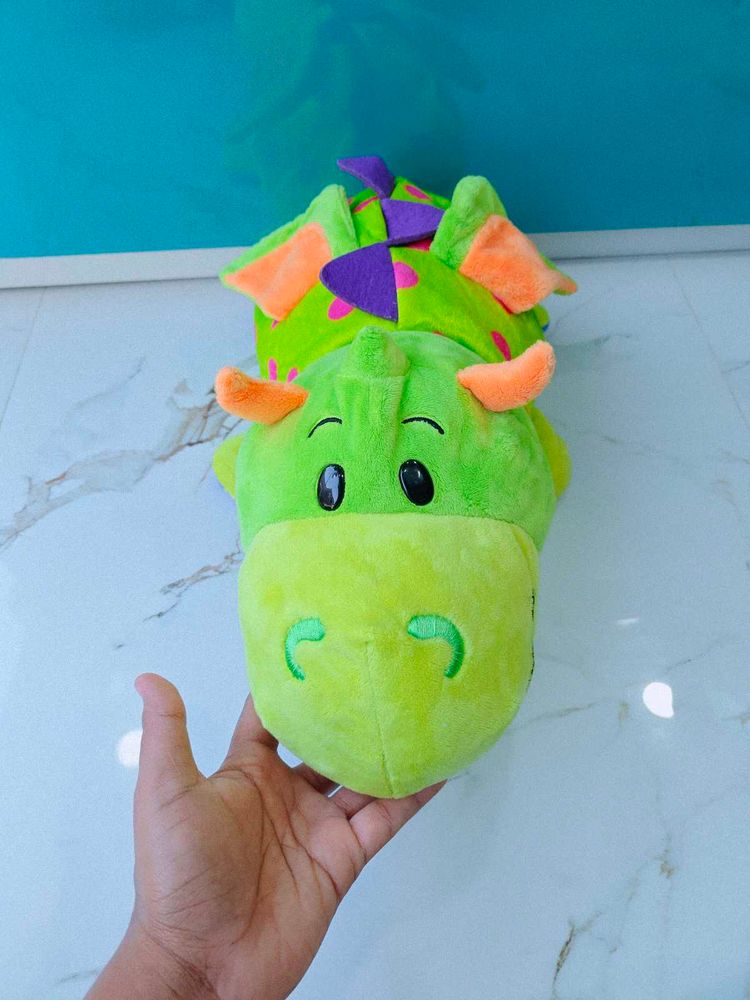 2 in 1 dragon and unicorn plushie