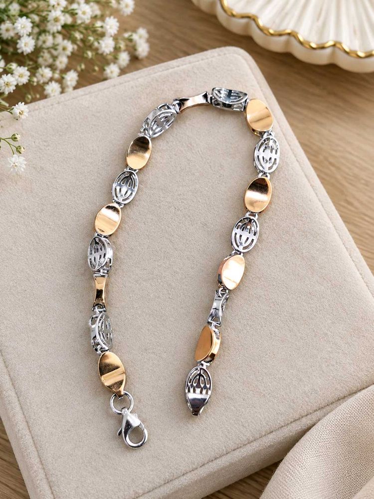 Men's nd women's silver Bracelet