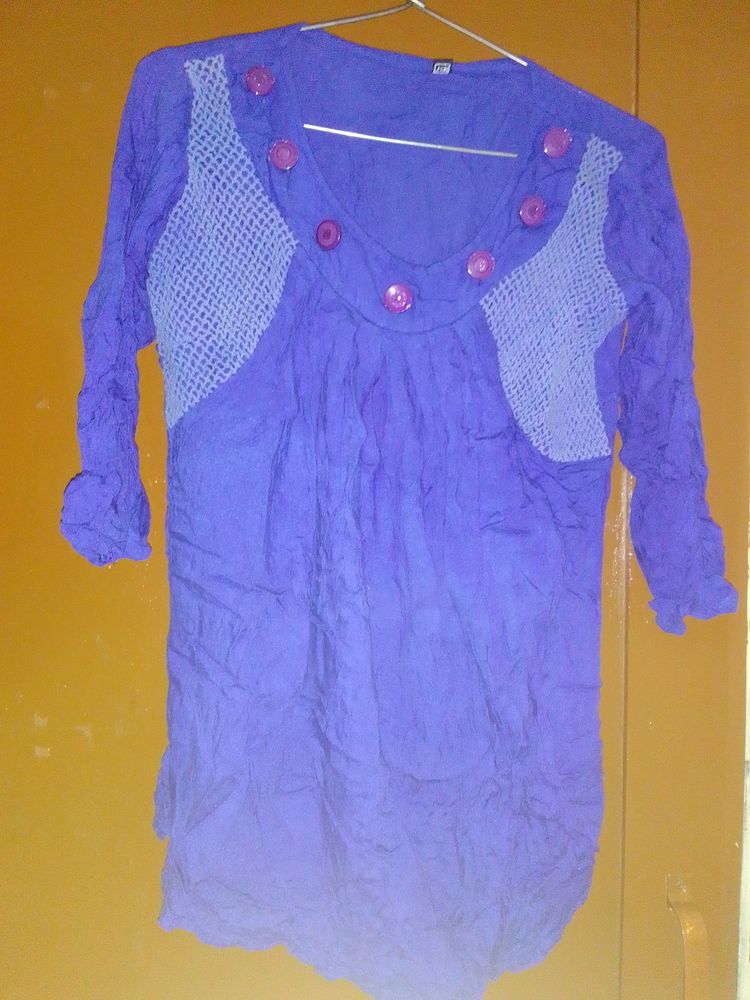 Navy Blue Top For Girls And Women's