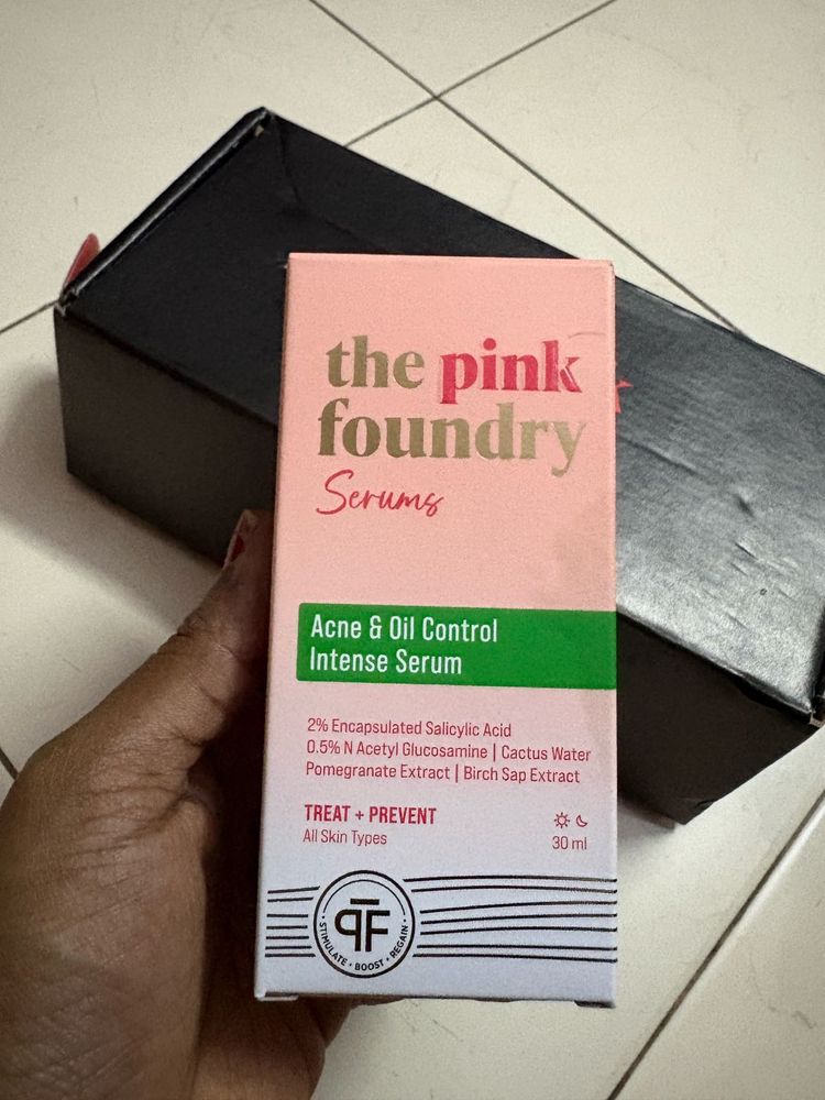 The Pink Foundry Acne &amp; Oil Control Serum