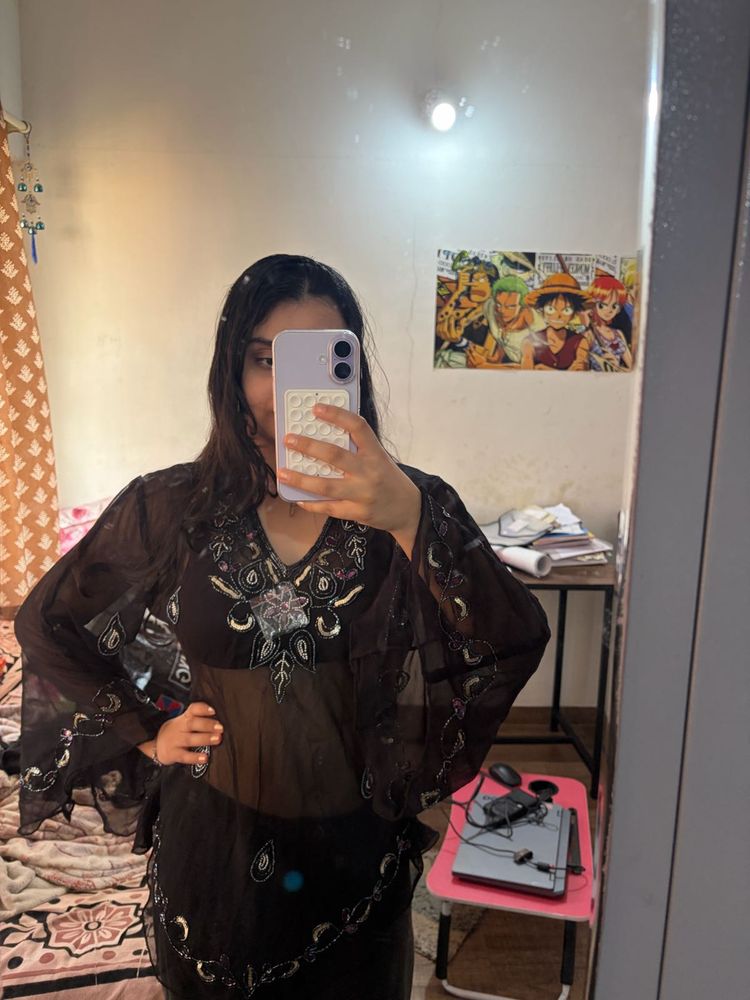 Y2K Embellished Viral Kurta