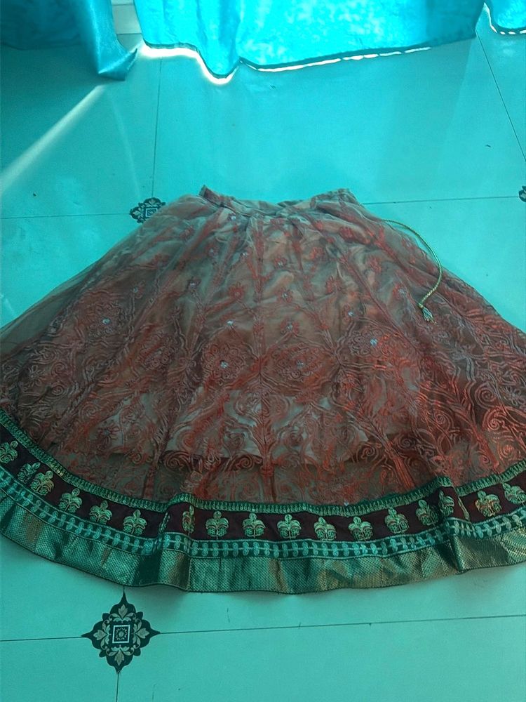Beautiful Embroidered Ethnic Skirt