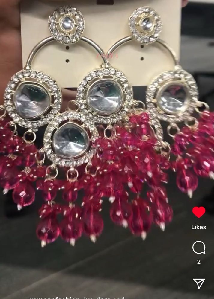 Premium Quality Beautiful Kundan Earrings