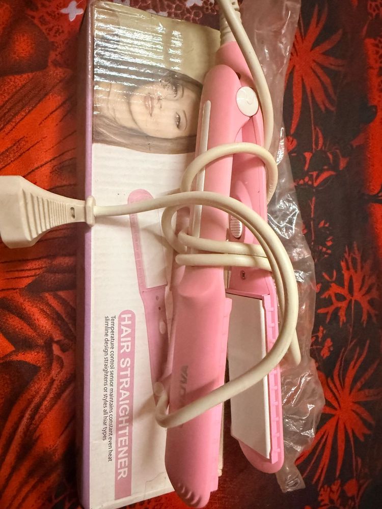 Pink Hair Straightener