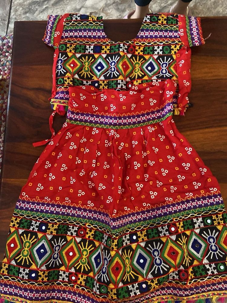 navratri special Vibrant Embroidered Lehenga Ch