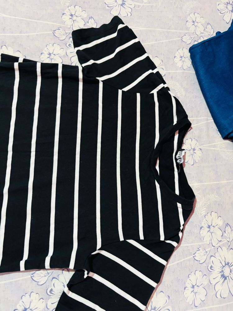 Striped Black and White dress