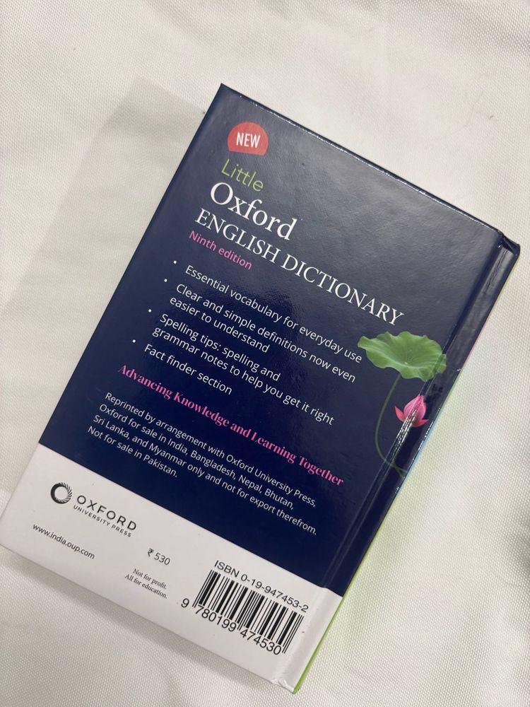 Little Oxford English Dictionary 9th Edition