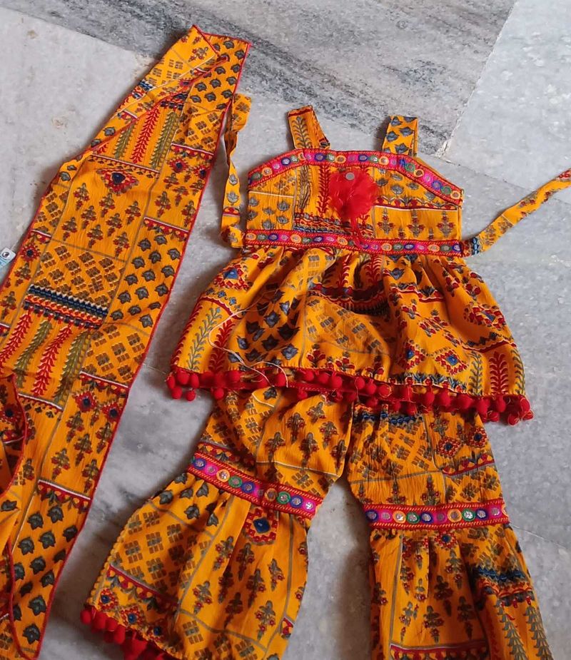 Kids Sharara Set