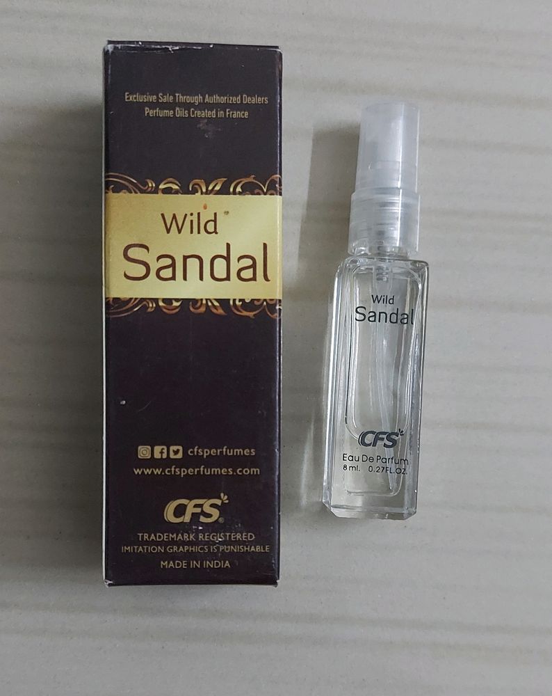 Unisex Wild Sandal Perfume, Fragrance