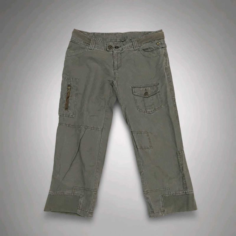 Cargo Capri Pants