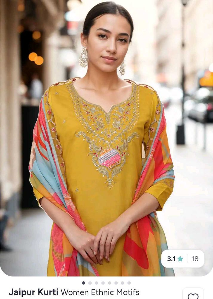 Jaipur kurti set