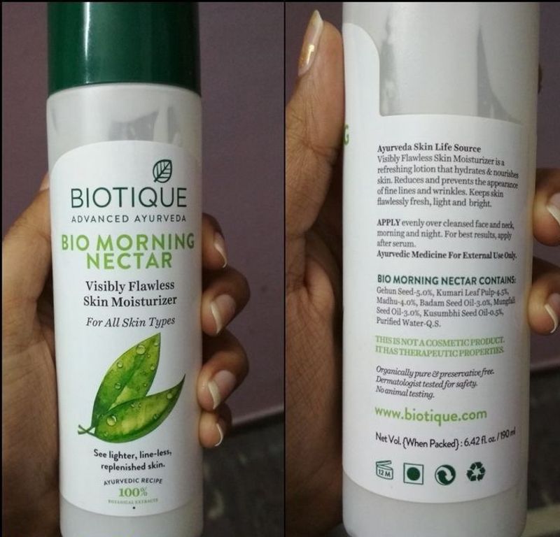 Biotique Bio Nectar Visibly Flawless Moisturizer