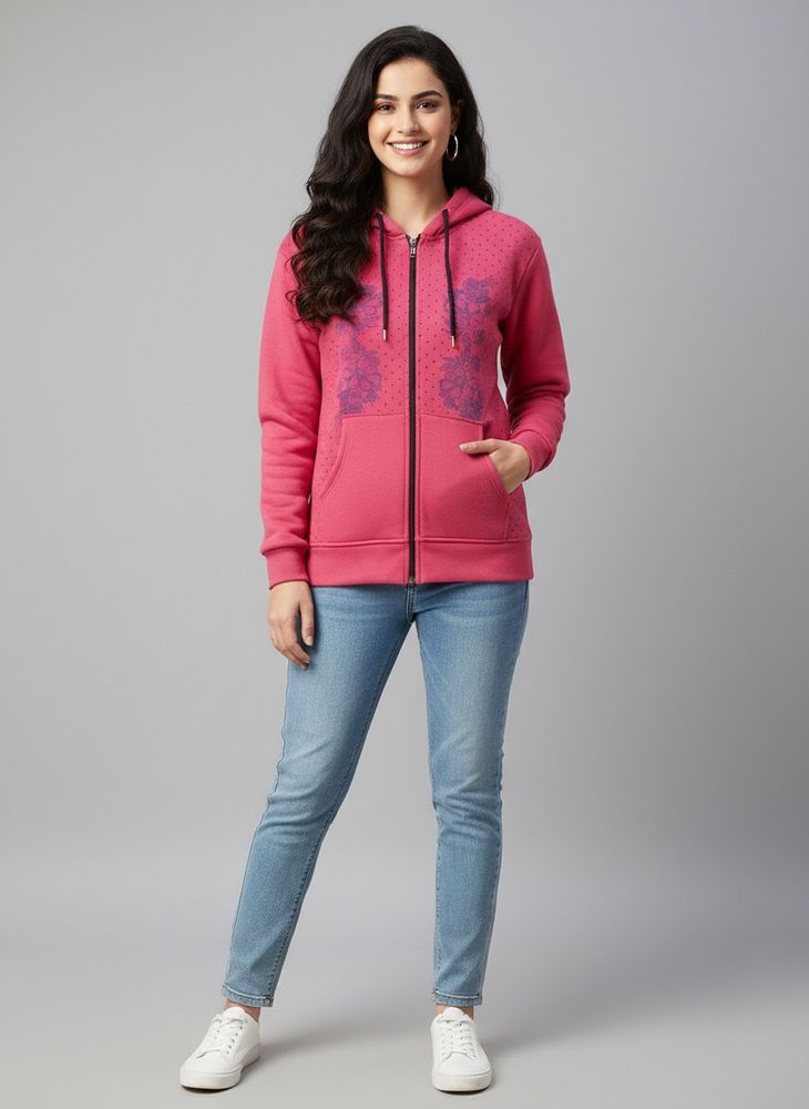 Pink Girls' Hoodie