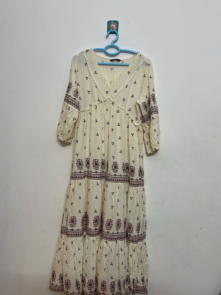 Zudio Tiered Maxi Dress