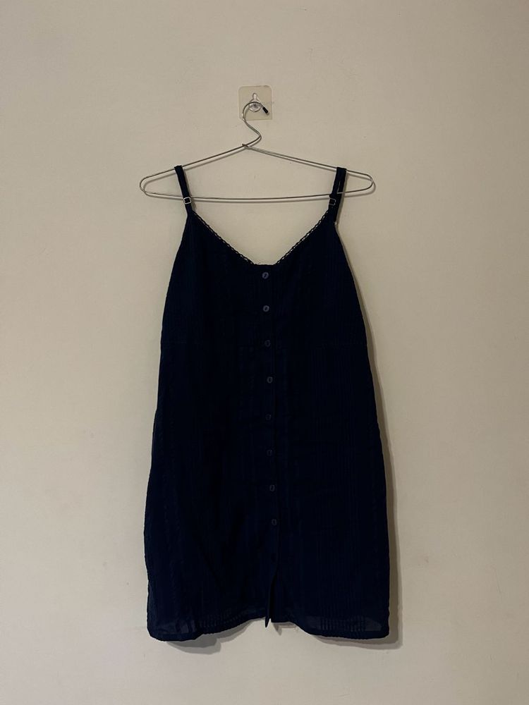 navy blue dress top