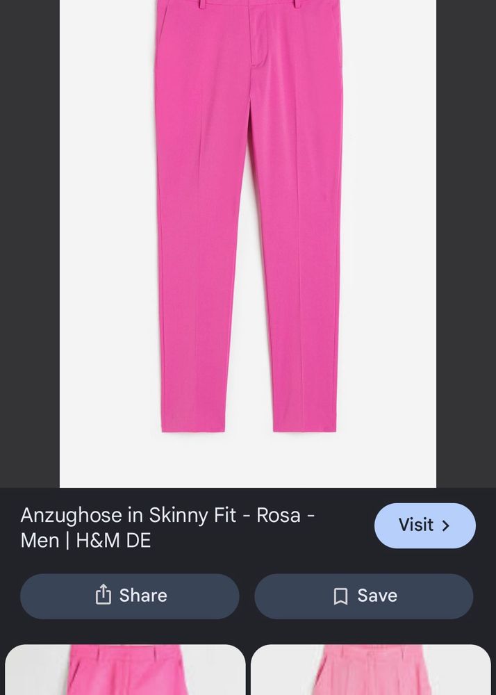 Vibrant Pink Trousers