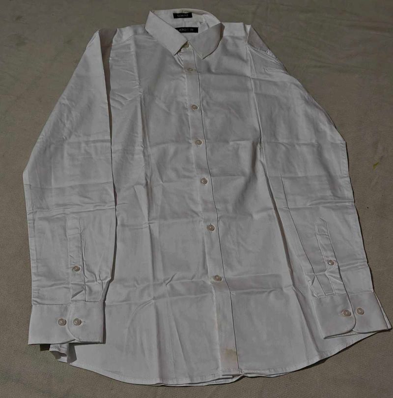 Classic White Slim Fit Shirt