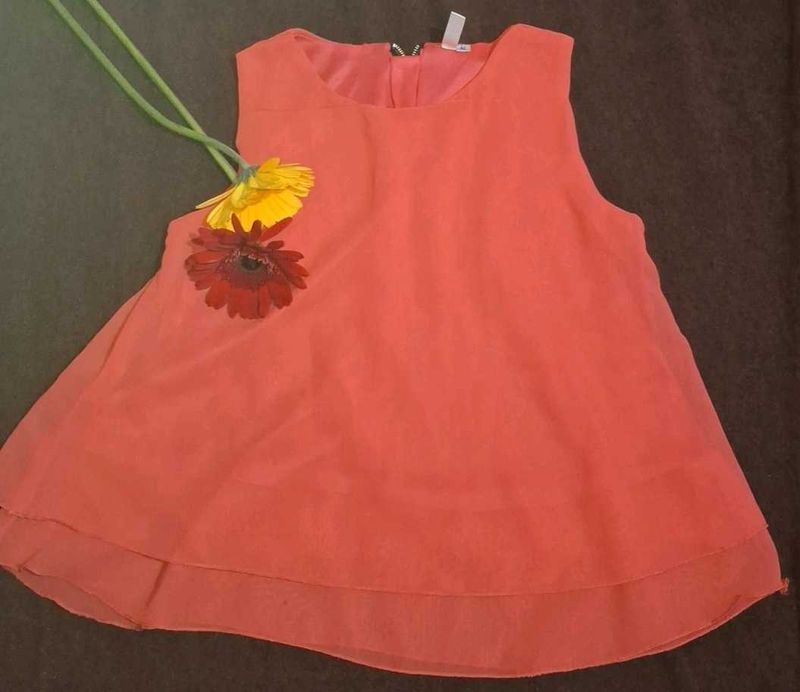 Chic Sleeveless Layered Tunic