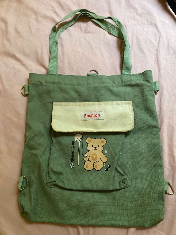 Cute Bear Tote Bag
