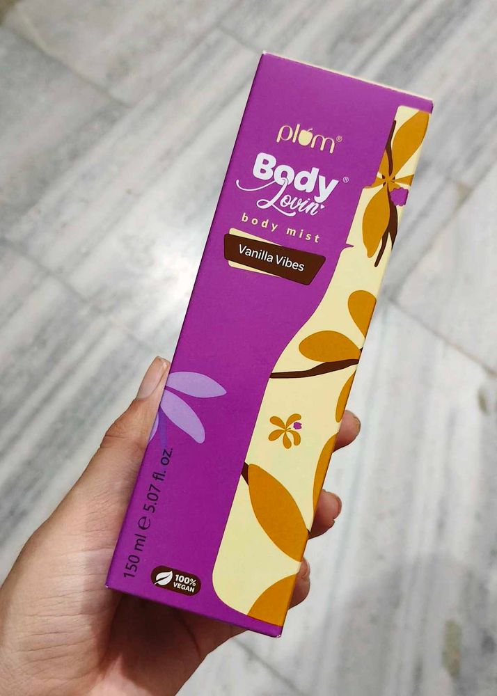 Plum Vanilla Body Mist 150ml (SEALED)