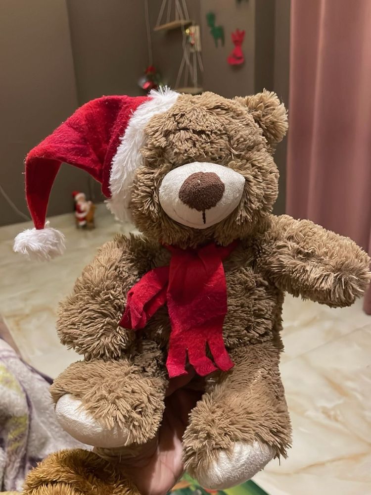Festive Holiday Teddy Bear