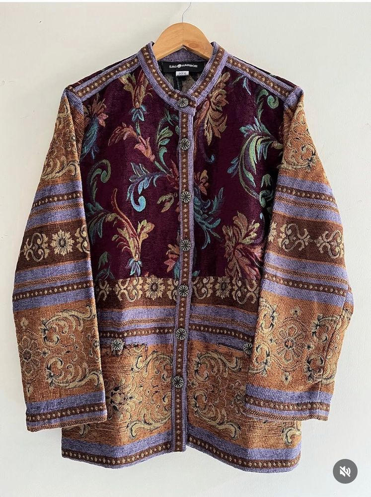 Tapestry Jacquard Jacket