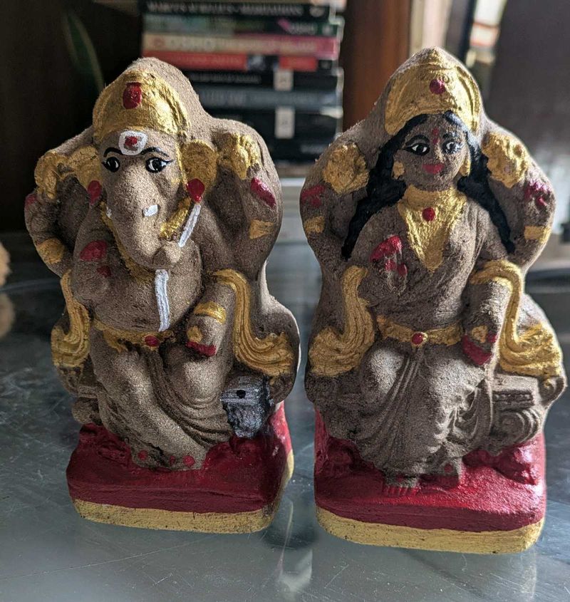 Ganesha and Lakshmi Idols
