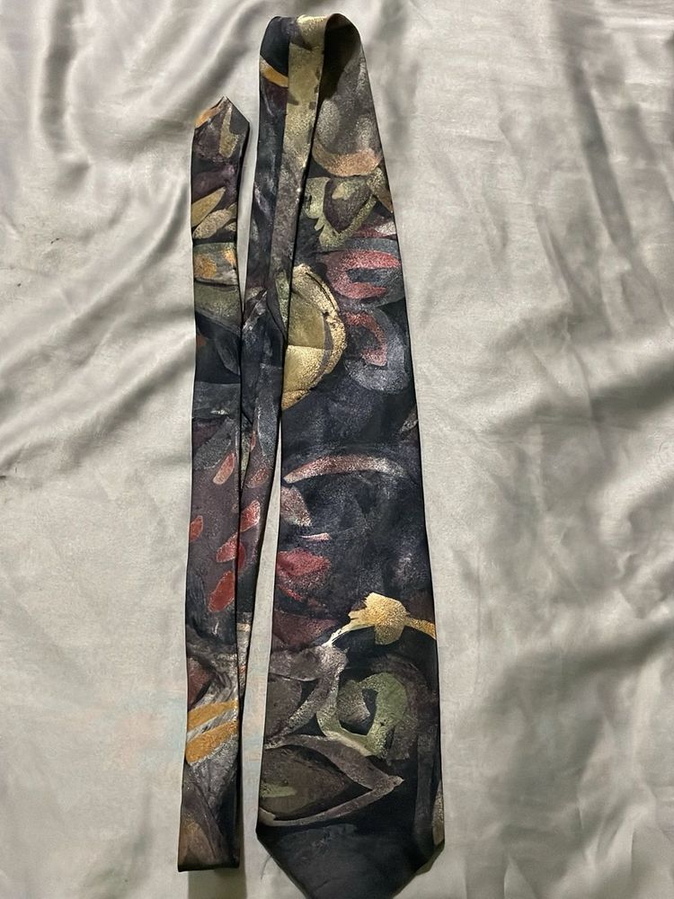 Men's Abstract Pattern Tie