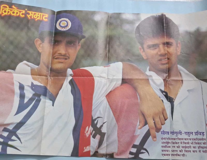 Vintage Cricket Samrat Poster
