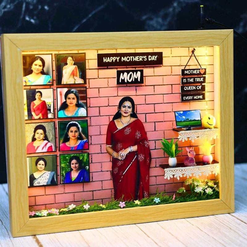3d Miniature Personalized Mother's Day Photo Frame