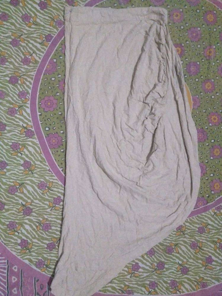 Light Beige Palazzo Pants