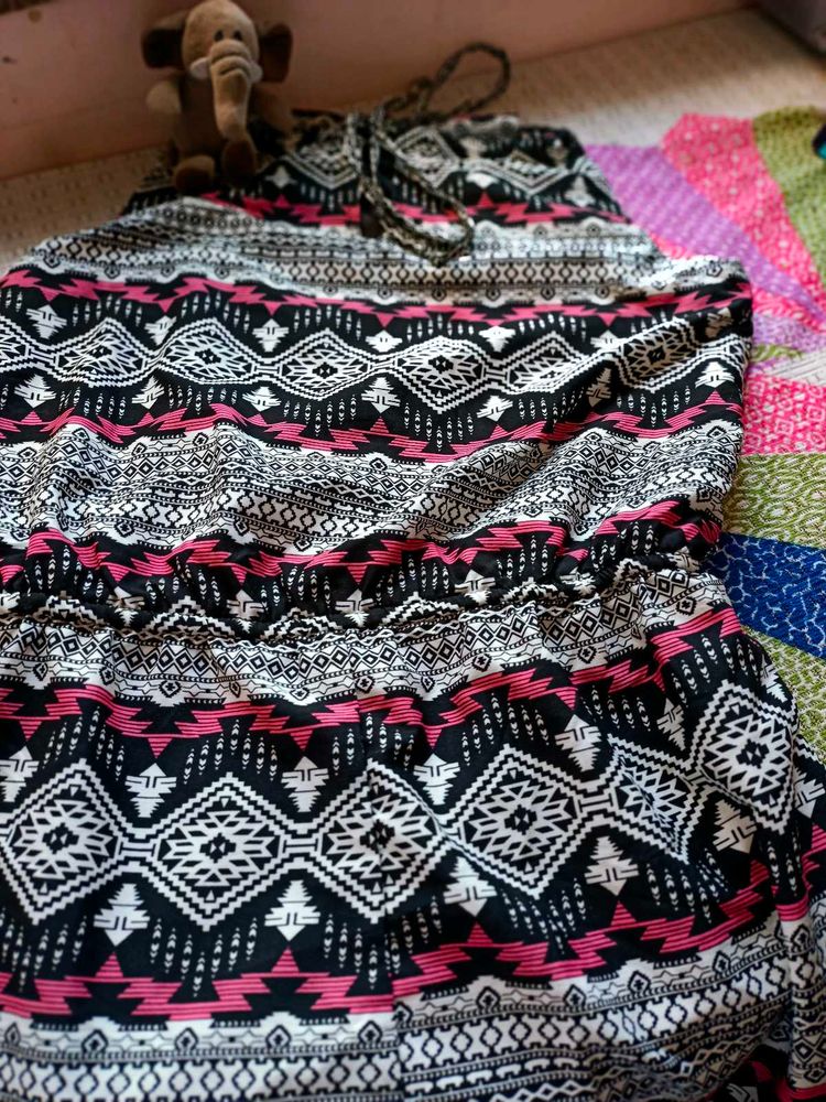 Boho Print Strap Jumpsuit