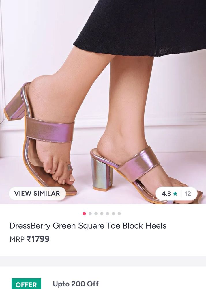 Stylish Block Heels