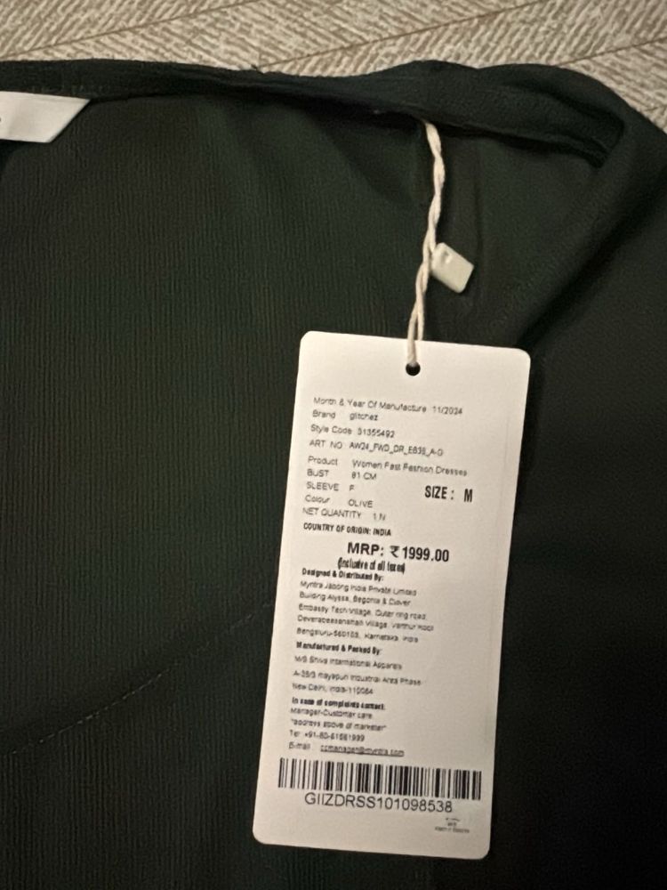 casual green dress.