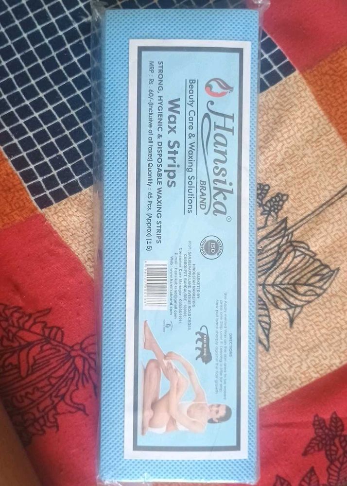 Hansika Wax Strips - 45 Pcs