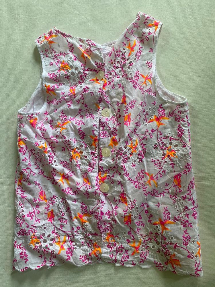Floral Girls Top