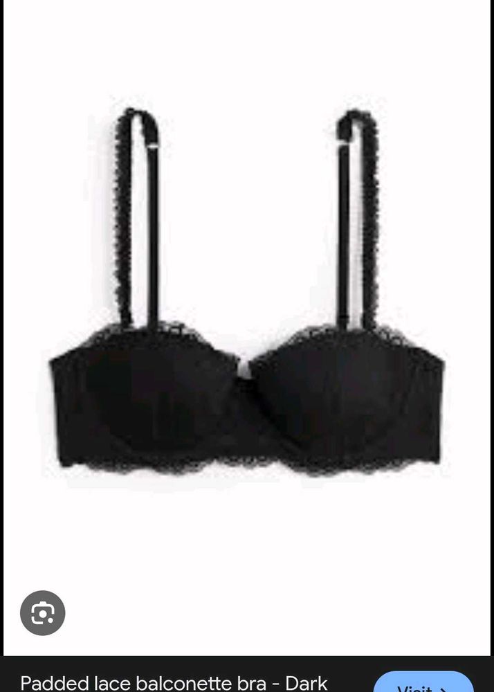Lace Balconette beautiful comfortable bra with bri