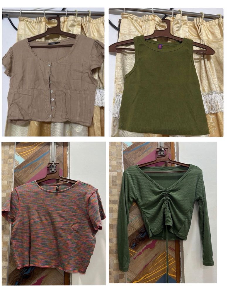 Bundle of 4 Trendy Tops