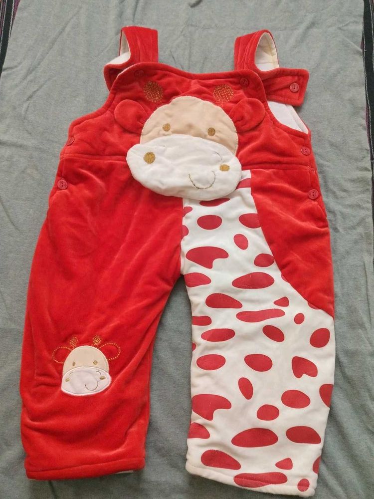 Adorable Baby Cow Overalls