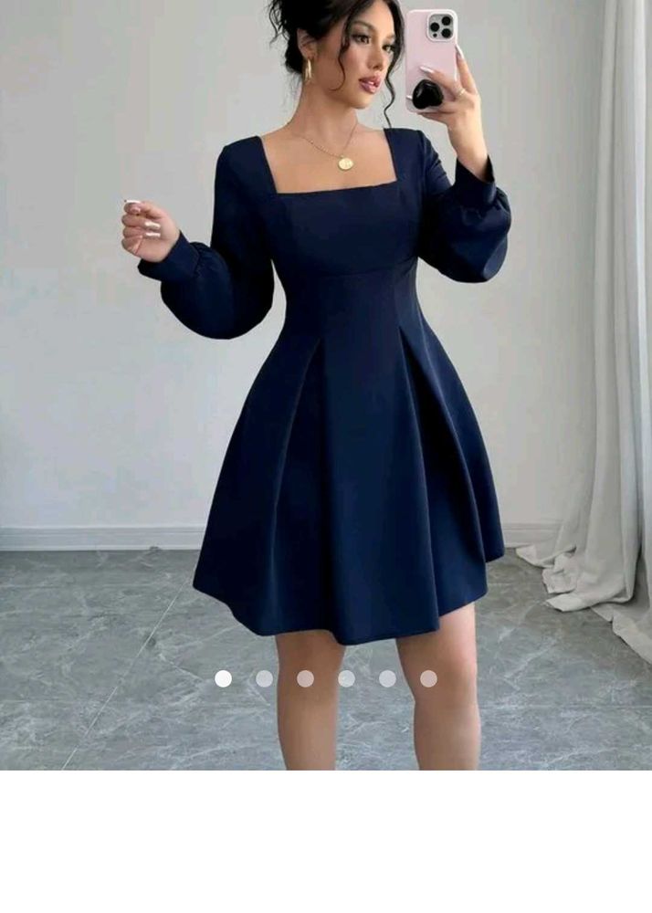 Elegant Blue Dress