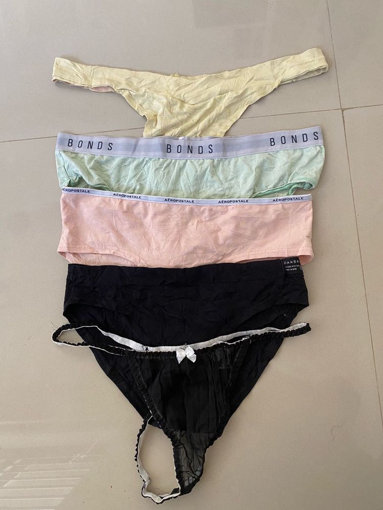 Lot of 5 Women's Briefs