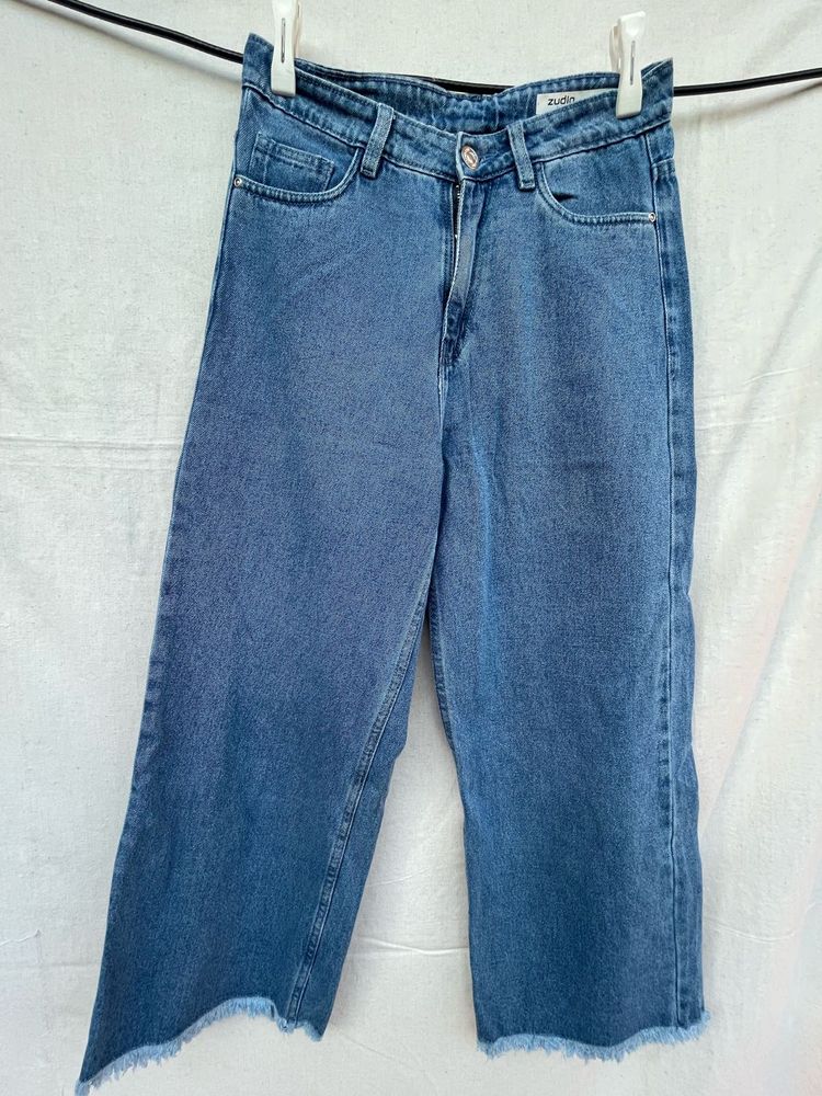 my zudio wide leg jeans never worn out of the trai
