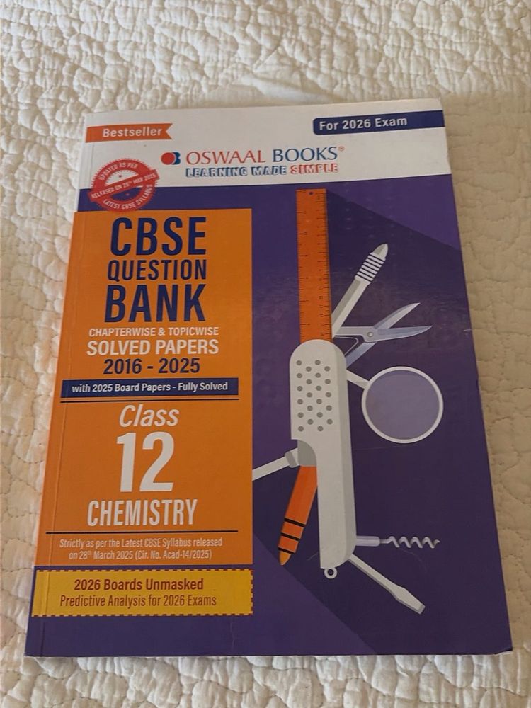 CBSE Class 12 Chemistry Question Bank
