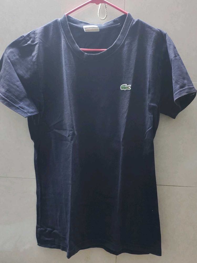 Lacoste Navy Blue T-Shirt