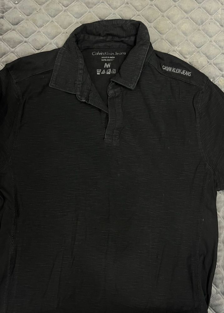 Calvin Klein Black Polo Shirt
