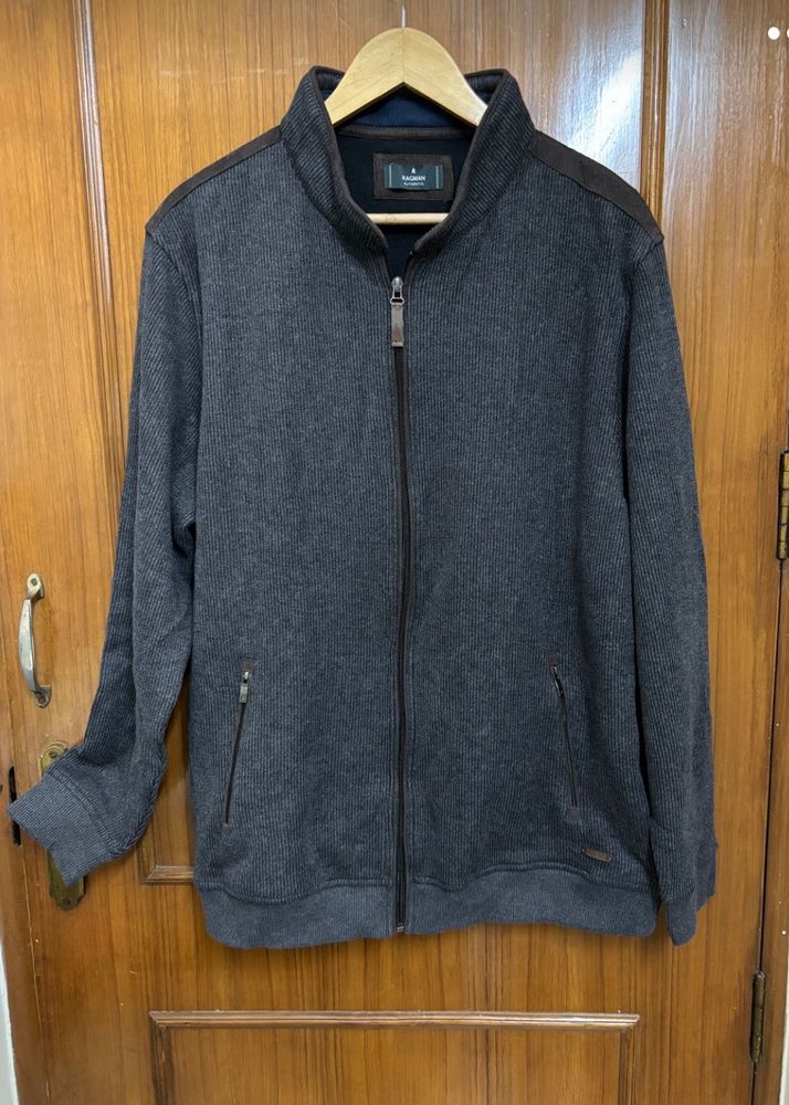 🆕 Ragman Authentic Grey Woollen Jacket/Cardigan