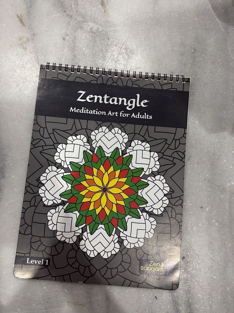 Zentangle Meditation Art for Adults