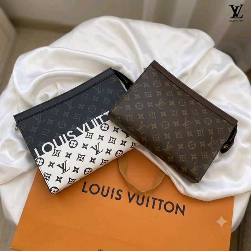 LOUIS VUITTON**MENS POUCH**12A QUALITY* WD BOX